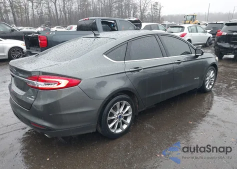 2017 Ford Fusion Hybrid Se из США, поврежденный, VIN 3FA6P0LU3HR250418